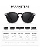 Load image into Gallery viewer, Vintage Round Polarized Sunglasses for Women Men Trendy Shades Retro Circle Sun Glasses