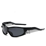 Load image into Gallery viewer, New Y2K futuristic polarized sports sunglasses – super cool for street style
