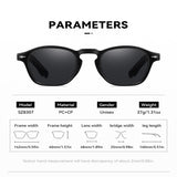 Load image into Gallery viewer, Polarized sunglasses, high-end style, retro square/round frame, UV protection.