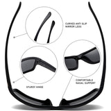Load image into Gallery viewer, Polarized frame sports cycling sunglasses wraparound sunglasses outdoor