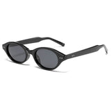 Load image into Gallery viewer, Polarized oval sunglasses for sun protection and blue light protection