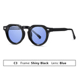 Load image into Gallery viewer, Vintage Round Polarized Sunglasses for Women Men Trendy Shades Retro Circle Sun Glasses