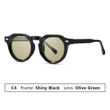 Load image into Gallery viewer, Vintage Round Polarized Sunglasses for Women Men Trendy Shades Retro Circle Sun Glasses