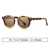 Load image into Gallery viewer, Vintage Round Polarized Sunglasses for Women Men Trendy Shades Retro Circle Sun Glasses