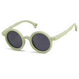 Load image into Gallery viewer, Round children&#39;s polarized fashion sunglasses with UV protection, soft silicone.