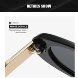 Load image into Gallery viewer, Fashion sunglasses retro trend oval sunglasses street style sunglasses