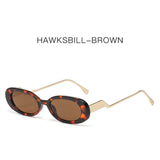 Load image into Gallery viewer, Fashion sunglasses retro trend oval sunglasses street style sunglasses