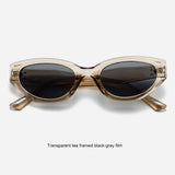 Load image into Gallery viewer, Retro cat-eye sunglasses for women, trendy, small face, fashionable, and high-end street style sunglasses