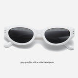 Load image into Gallery viewer, Retro cat-eye sunglasses for women, trendy, small face, fashionable, and high-end street style sunglasses