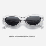 Load image into Gallery viewer, Retro cat-eye sunglasses for women, trendy, small face, fashionable, and high-end street style sunglasses