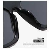 Load image into Gallery viewer, Trendy square frame sunglasses for men, high-end glasses, sun visors for men