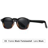 Load image into Gallery viewer, Polarized sunglasses, high-end style, retro square/round frame, UV protection.