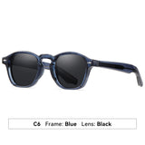 Load image into Gallery viewer, Polarized sunglasses, high-end style, retro square/round frame, UV protection.