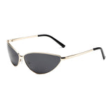 Load image into Gallery viewer, Polarized metal cat-eye sunglasses with spring hinges - retro sunglasses