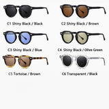 Load image into Gallery viewer, Vintage Round Polarized Sunglasses for Women Men Trendy Shades Retro Circle Sun Glasses
